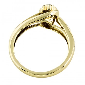 9ct gold Diamond Ring size K